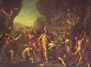 Jacques-Louis David Leonidas at Thermopylae oil painting